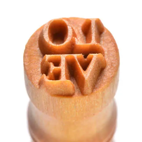 Mkm Scs 159 Small Round Stamp - Lo-Ve 1