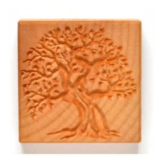 Mkm Ssl 050 Large Square Stamp - Old Tree 1