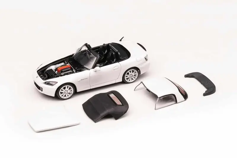 Motorhelix 1:64 Honda S2000 (Ap2) In Grand Prix White 1