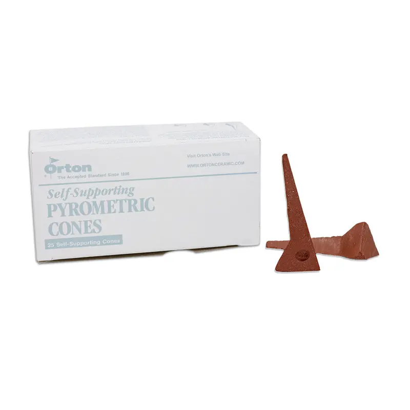 Orton Cones: Self-Supporting Cones - 010 1