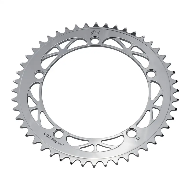 Phil Wood Track Chainring. 46T Silver 1