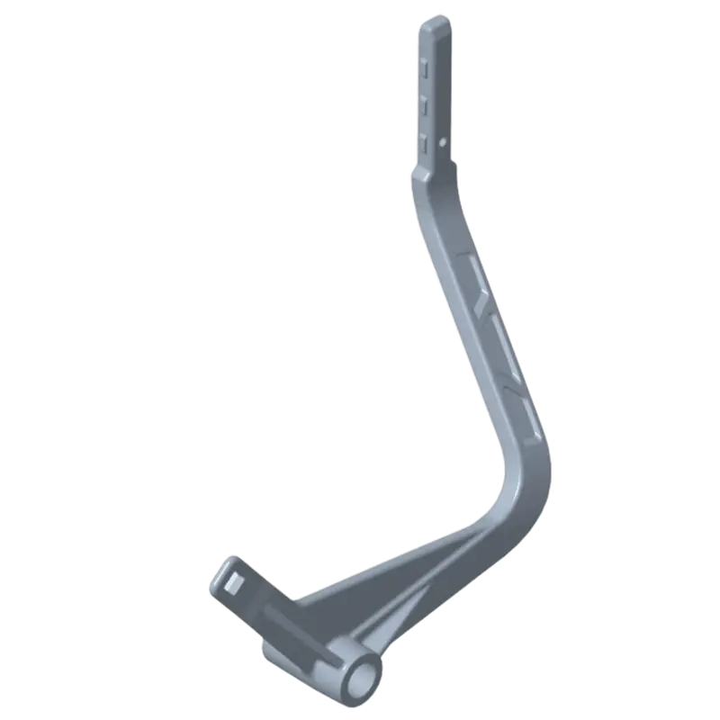 Polaris Shift Lever, Cast, Matte Black 5639439-458 1
