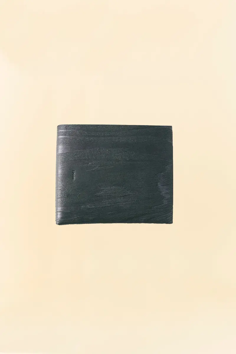 Post O'alls Leather Wallet - Taupe 1