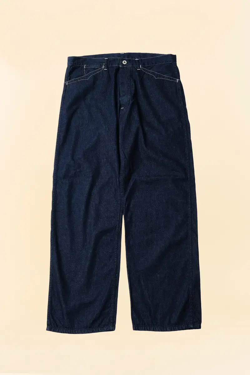 Post O'alls Sweetbear Bandtop Pants - Dark Indigo 1