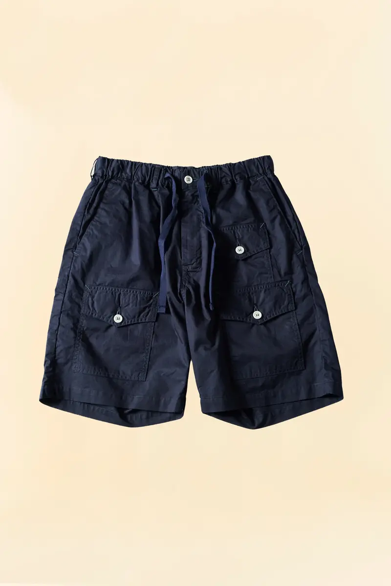 Post O'alls Town & Country Shorts - Navy 1