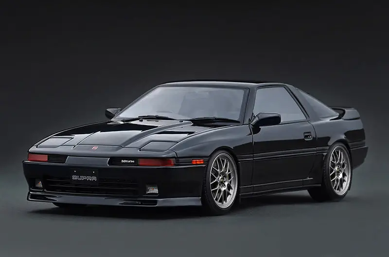 *Preorder* Ignition Model 1:18 Toyota Supra (Ma70) 3.0Gt Turbo Limited In Black 1