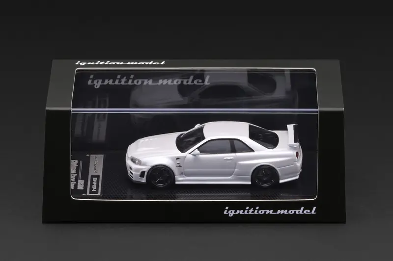 *Preorder* Ignition Model 1:64 Nissan Skyline Gt-R (Bnr34) Nismo Customized Version In White Metallic 1