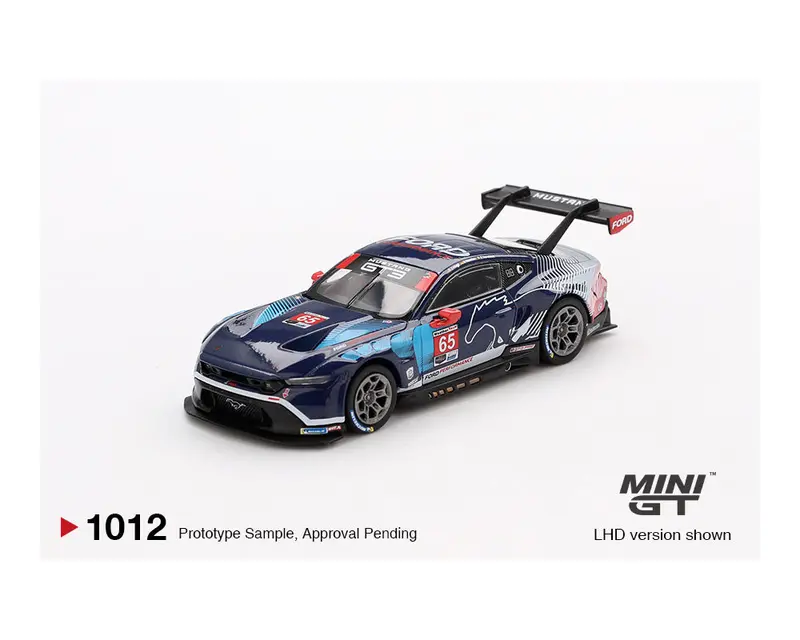 *Preorder* Mini Gt 1:64 Fford Mustang Gt3 #65 Ford Multimatic Motorsports 2024 Imsa Daytona 24 Hrs 1