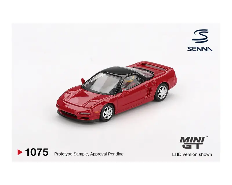 *Preorder* Mini Gt 1:64 Honda Ns-X Prototype Midship Sports 1989 Ayrton Senna With Figure 1