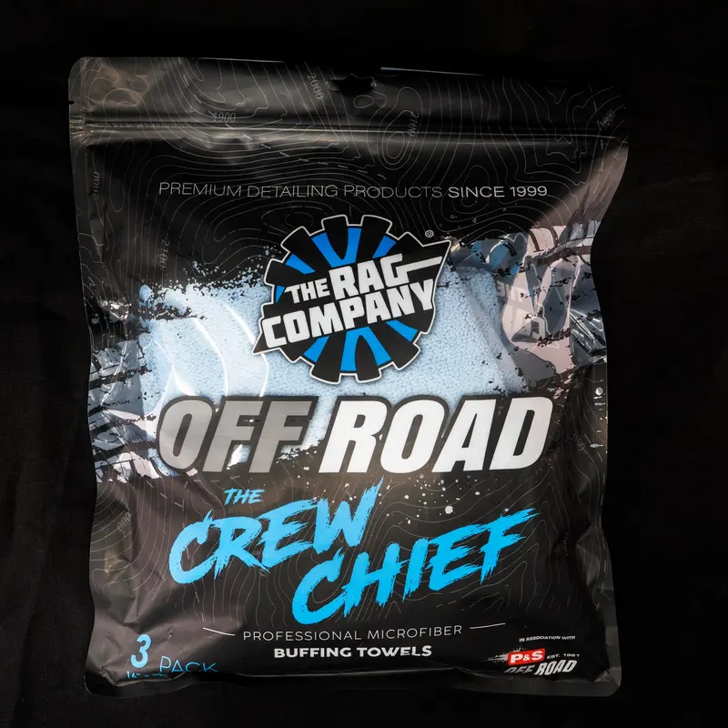 P&S Trc オフロード Crew Chief クルーチーフ ブルー（3枚セット 40X68cm）スポットクリーニング用 1