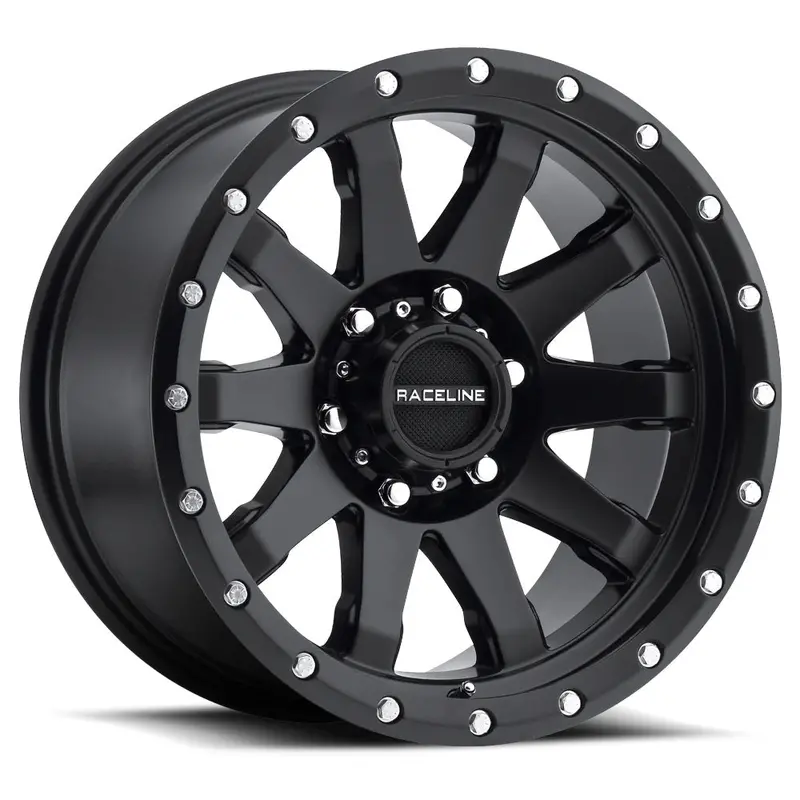 Raceline Wheels レースライン ホイール 934B Clutch | Satin Black 1