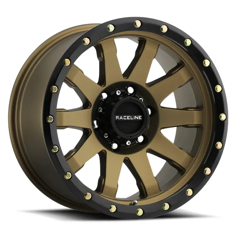 Raceline Wheels レースライン ホイール 934Bz Clutch | Bronze W/ Black Ring 1