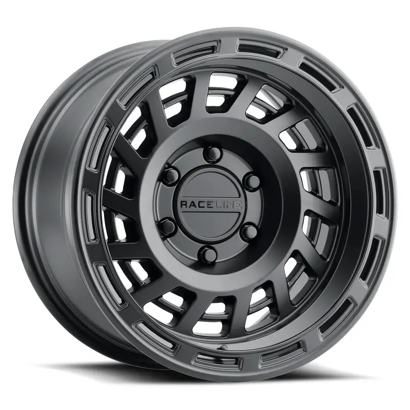 Raceline Wheels レースライン ホイール 957B Halo | Satin Black 1