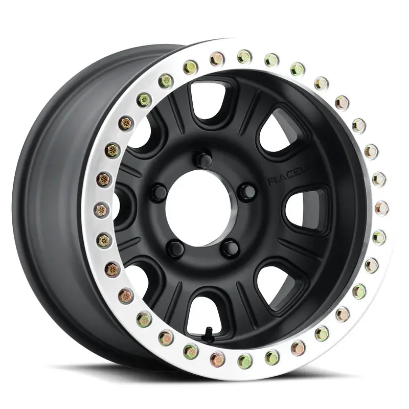 Raceline Wheels レースライン ホイール Rt231-Al Monster Beadlock | Black W/Machined Ring 1