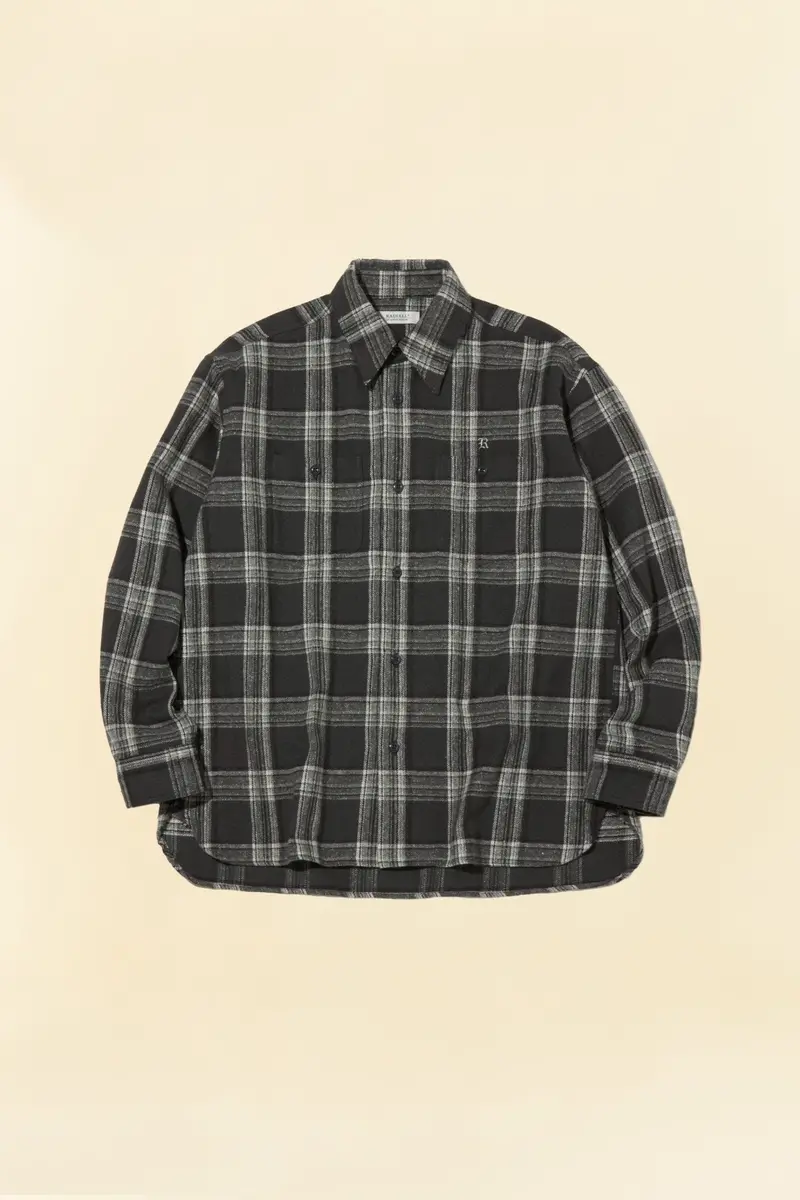 Radiall Lo-N-Slo Cpo Shirt - Ink Black 1