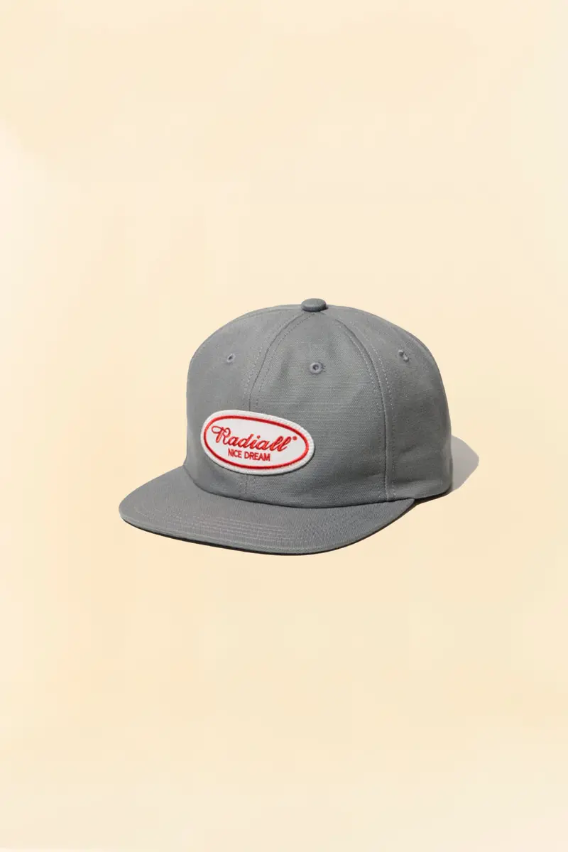 Radiall Oval Cap - Grey 1