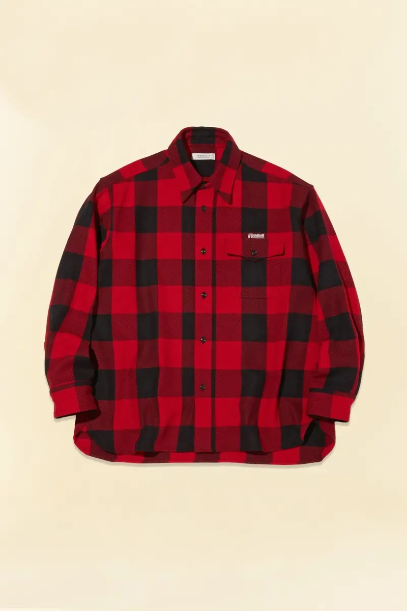 Radiall Tailgate L/S Shirt - Red 1