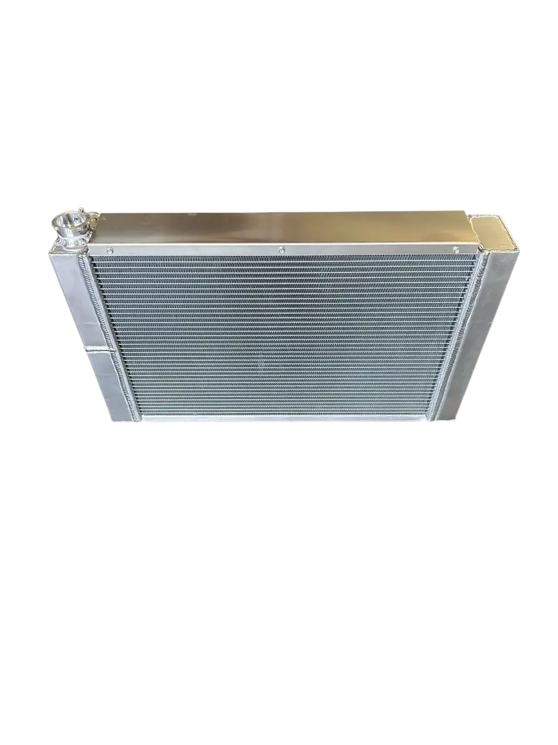 Radiator & Dual Fan Set Up For Genv Lt1  Installed In Land Rover Defender 90/110/130 1