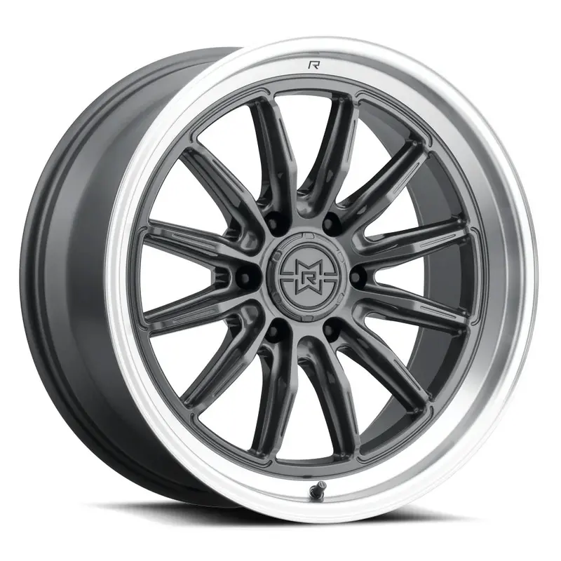 Raised Wheels By Method レイズドホイール By メソッド 803 | Gloss Titanium - Machined Lip 1