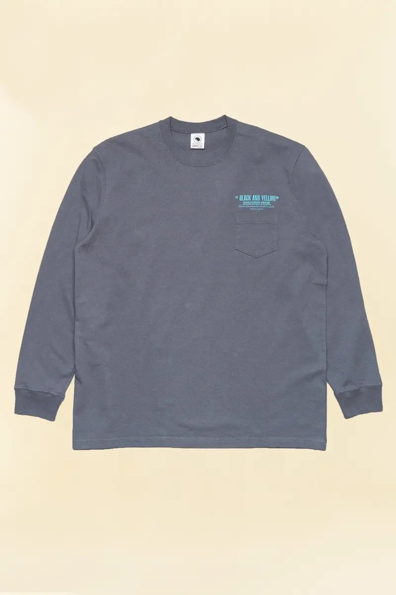 Rats B&Y Long Sleeve Tee - Ash Grey 1