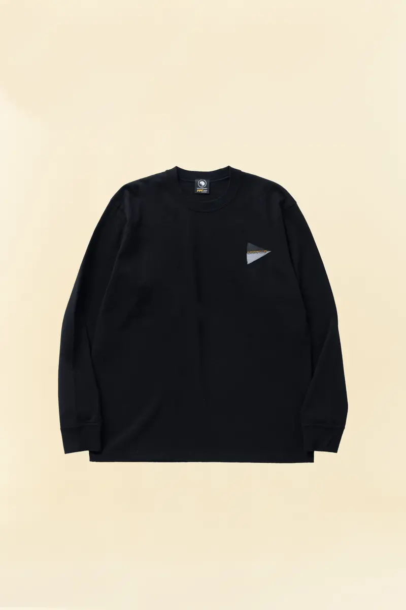 Rats Flag Longsleeve T-Shirt - Black 1
