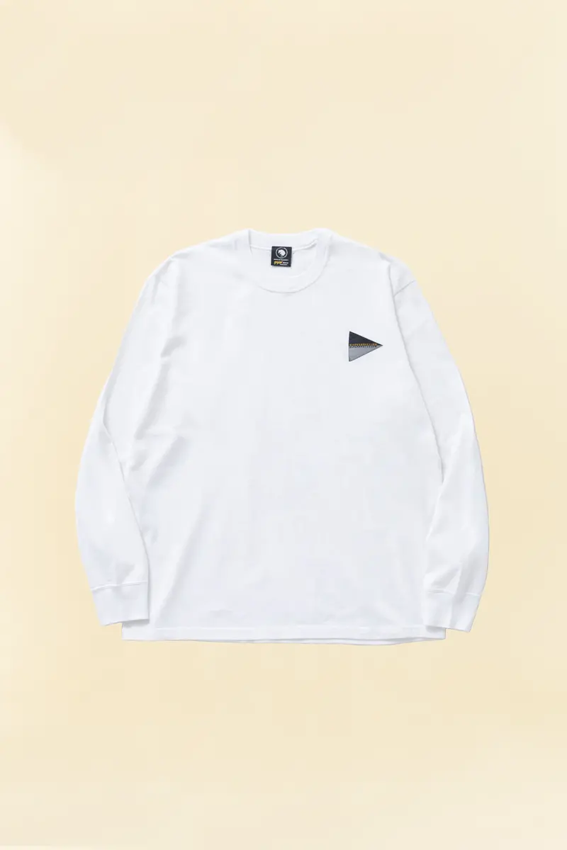 Rats Flag Longsleeve T-Shirt - White 1