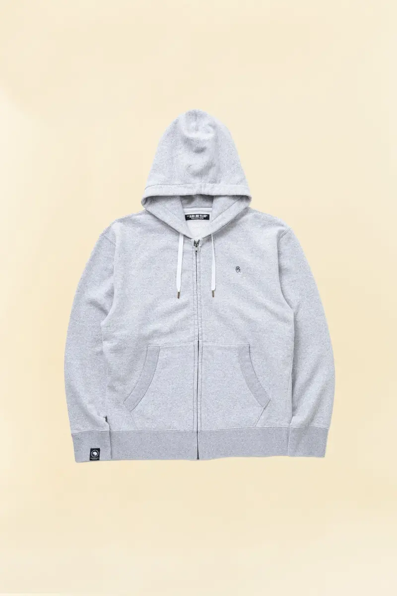 Rats Zip Hoodie - Gray 1