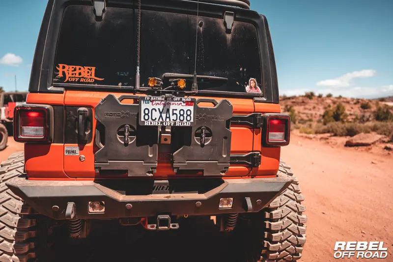 Rebel Off Road レベルオフロード Bak-Pax Spare Tire Delete Kit By Rebel Off Road (Jl) 1