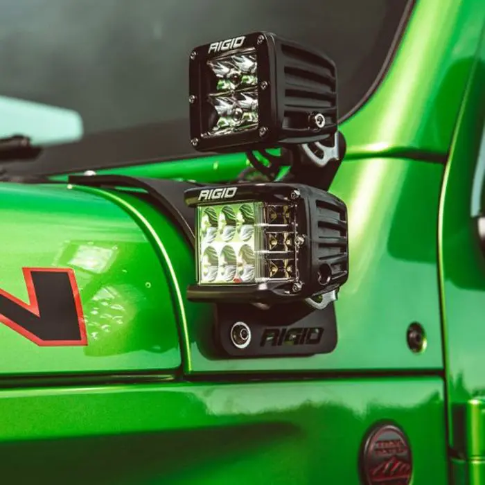 Rigid Industries カウルマウント ドライビングライトフルキット (Jl/Jt) 1
