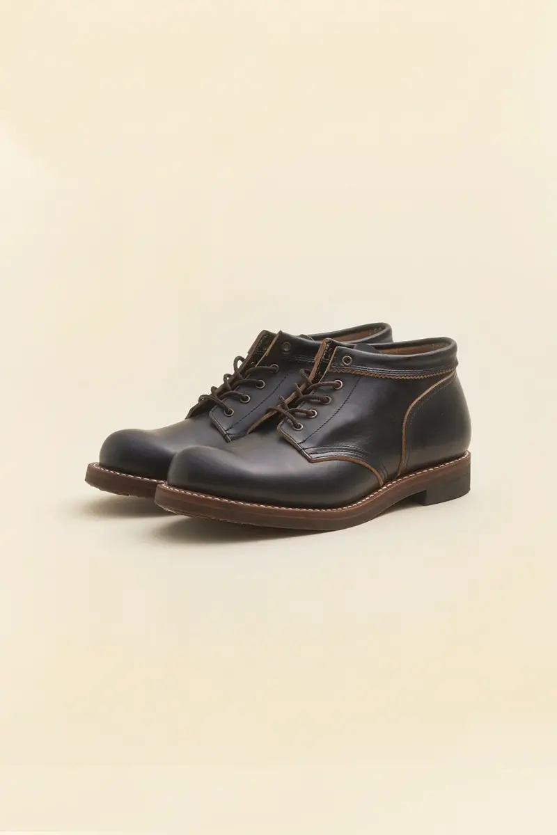 Rolling Dub Trio Coupen Mid-Cut Boot - Oil Black Chromexcel 1