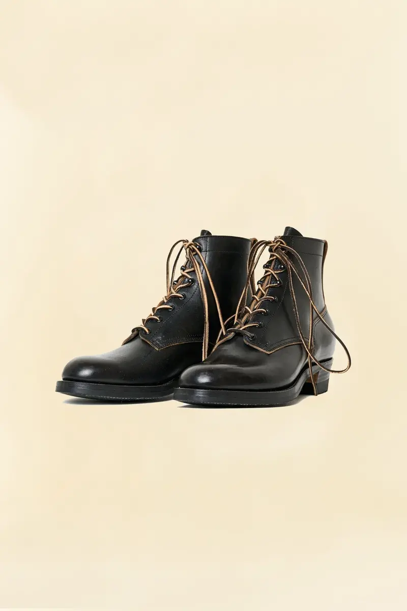 Rolling Dub Trio Griffin Boot - Black Horsebutt 1