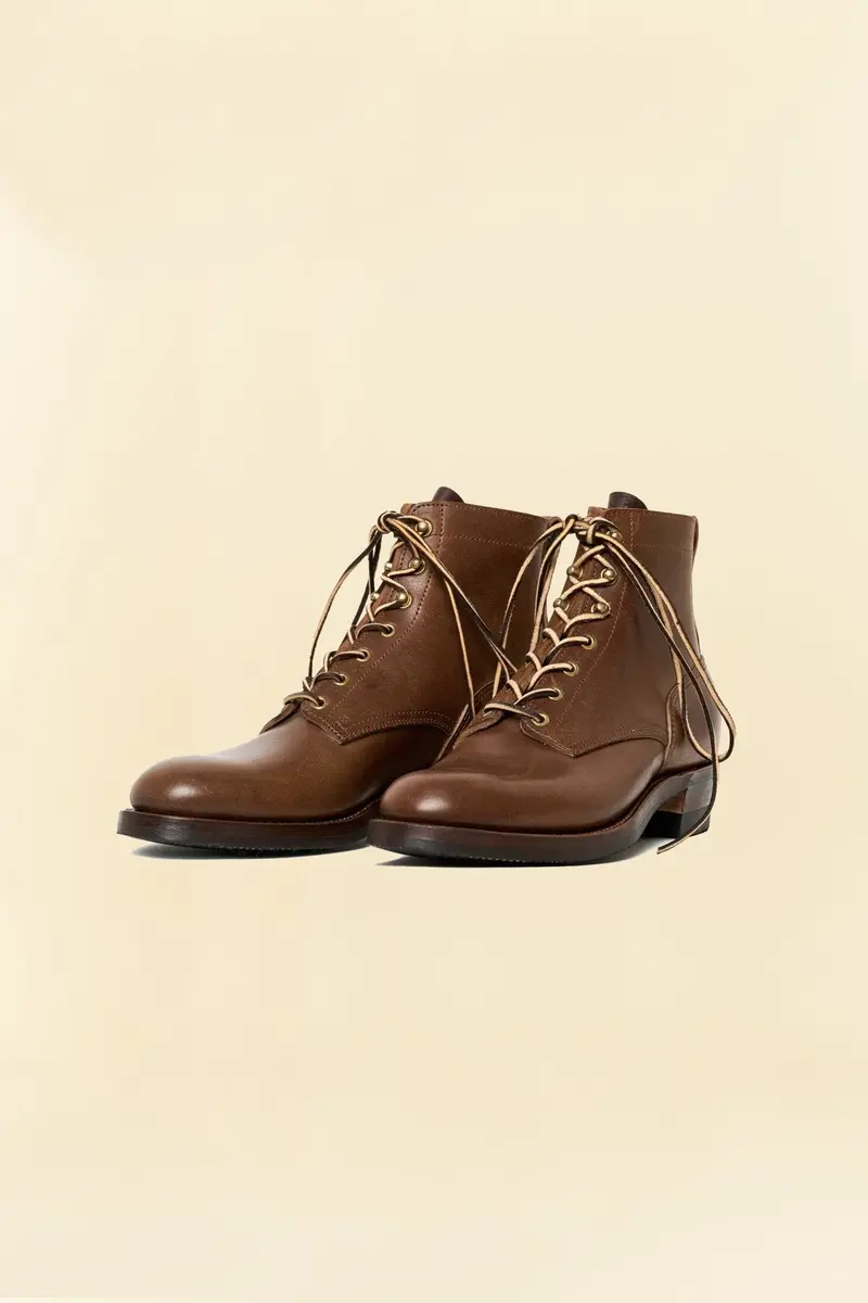 Rolling Dub Trio Griffin Boot - Brown Horsebutt 1
