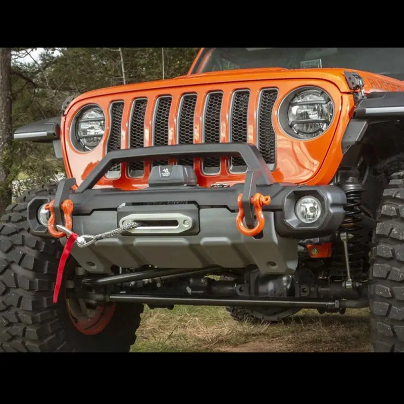 Rugged Ridge ラゲッドリッジ ベネーター スタビー ショートフロントバンパー Venator Stubby Front Bumper (Jl/Jt共通) 1