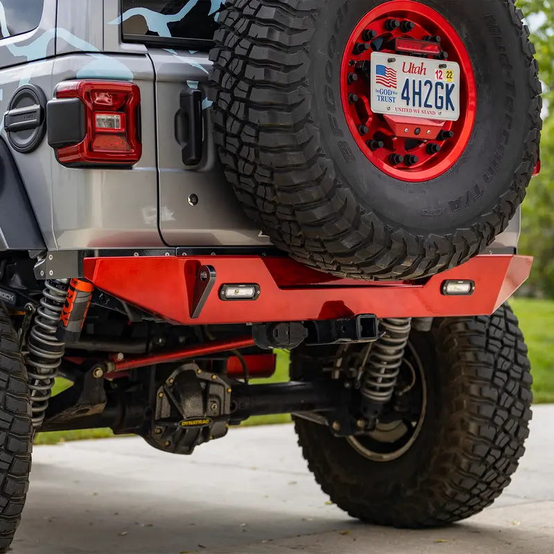 Savvy Offroad サヴィーオフロード クローラー ライト アルミニウム リアバンパー (Jl) 1