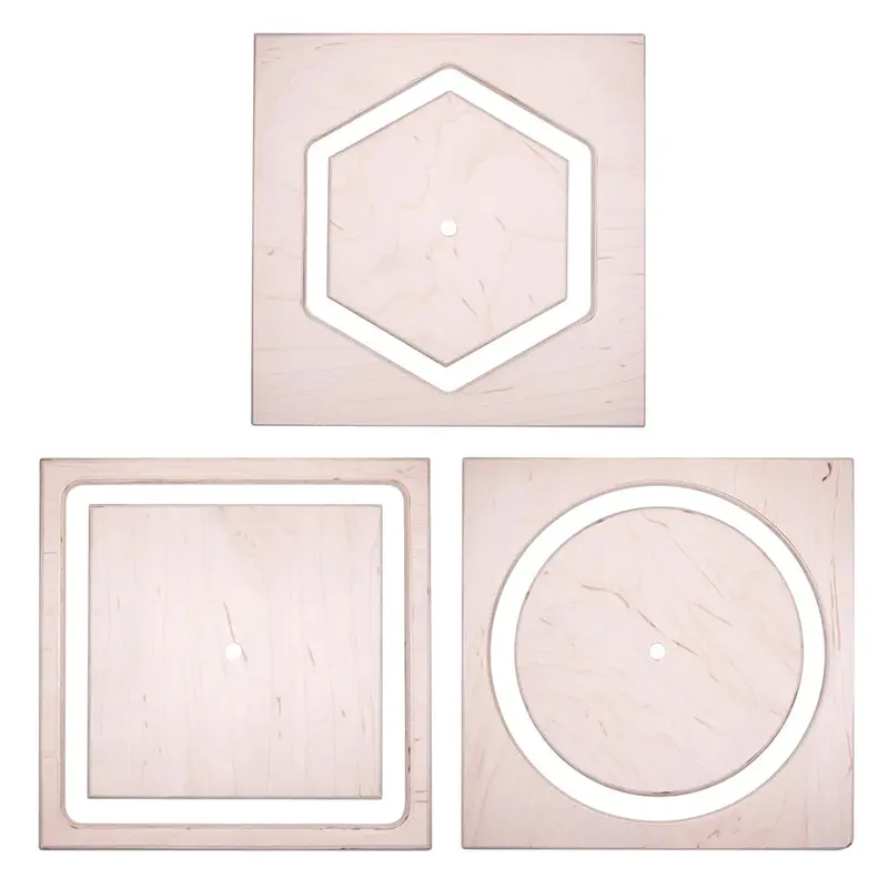 Scott Creek 5"  Hollow Wooden Die Kit For Extruders Sc018 1