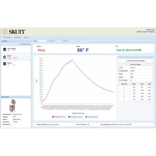 Skutt Kiln Kilnlink: Cloud Based Kiln Monitoring: 1 Year 1