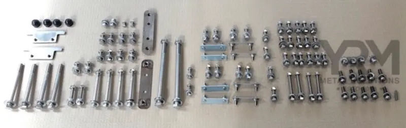 Stainless Steel Body To Chassis Fixing Kit - For Land Rover Defender 90 1