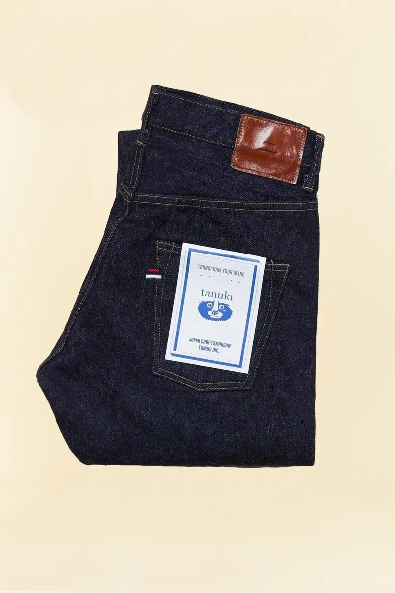 Tanuki 16.5Oz Rcht Red Cast High Rise Tapered Selvedge Denim 1