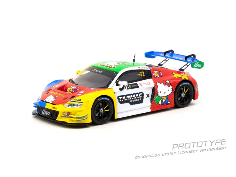 Tarmac Works 1:43 Audi R8 Lms Gt3 Evo Ii, Macau Gt Cup 2022, Uno Racing, Adderly Fong 1