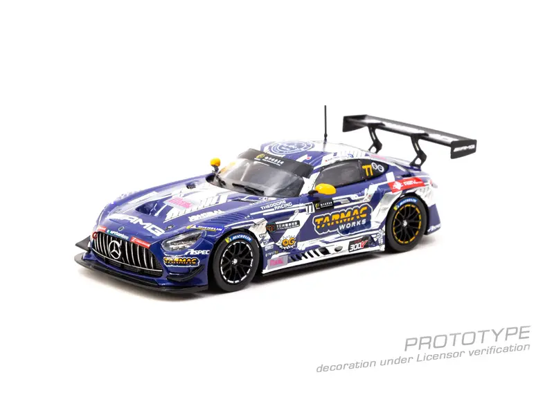 Tarmac Works 1:43 Mercedes-Amg Gt3, Macau Gt Cup 2022 Winner, Craft-Bamboo Racing, Maro Engel 1