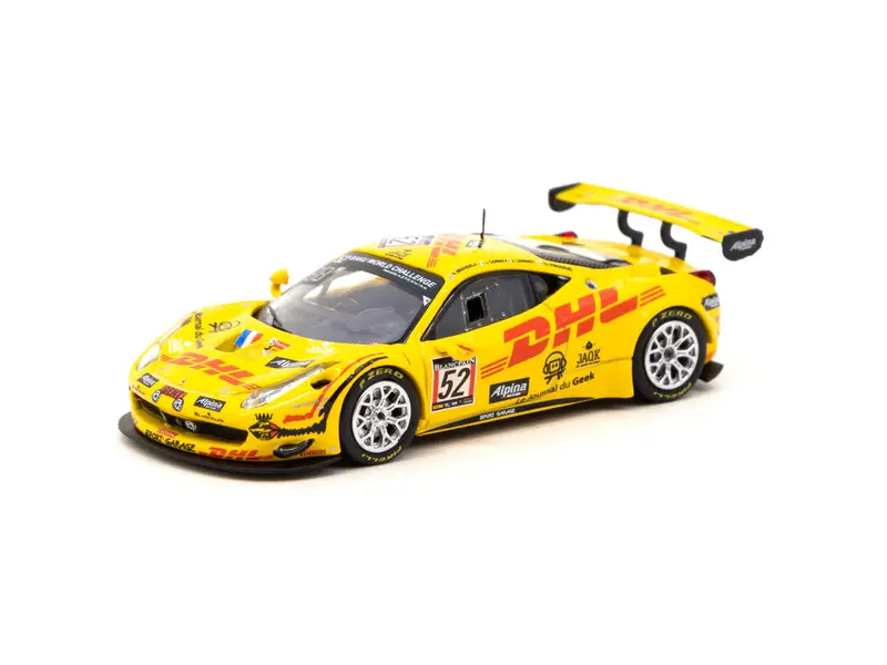 Tarmac Works 1:64 Ferrari 458 Italia Gt3 (2013), 24 Hours Of Spa 2013, L. Gorinni / S. Lémeret / T. Prignaud / R. Brandela 1