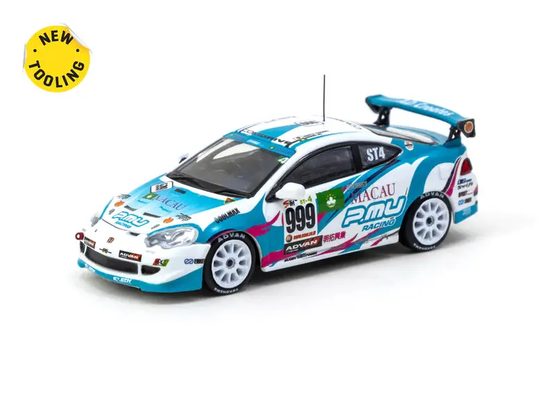 Tarmac Works 1:64 Honda Integra Type-R Dc5 Super Taikyu Series 2006 St-4 Champion Naoya Yamano / Henry Ho 1