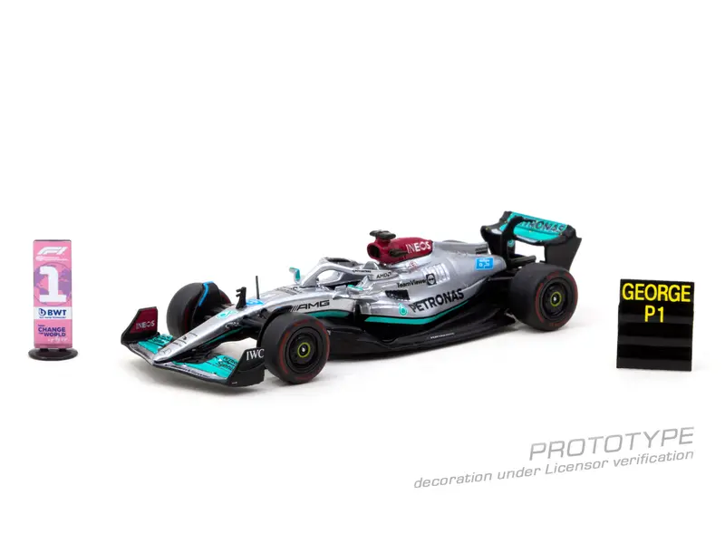Tarmac Works 1:64 Mercedes-Amg F1 W13 E Performance, Sao Paulo Grand Prix 2022 Winner, George Russell 1