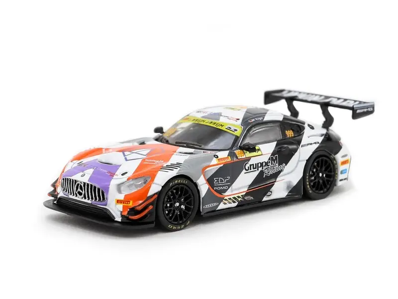 Tarmac Works 1:64 Mercedes-Amg Gt3 Macau Gt Cup - Fia Gt World Cup 2017 #999 3Rd Place - Give An Hour/320 Changes Direction Special Charity Edition 1