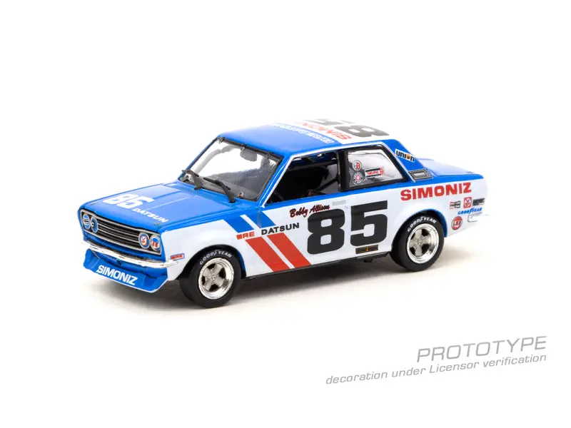 Tarmac Works 1:64 Nissan Bre Datsun 510, Trans-Am 2.5 Championship 1972, Bobby Allison 1
