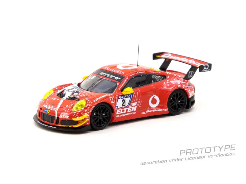 Tarmac Works 1:64 Porsche 911 Gt3 R, Nürburgring 24H 2018, M. Böckmann / S. Jans / L. Luhr / J-E. Slooten 1