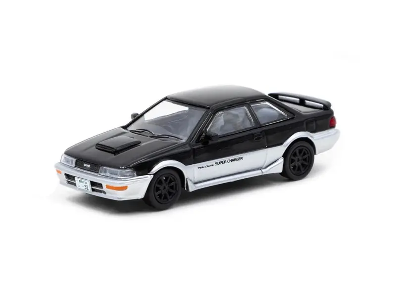 Tarmac Works 1:64 Toyota Corolla Levin Ae92 Black & Gray 1
