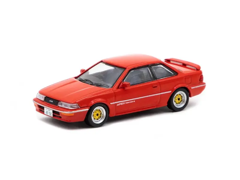 Tarmac Works 1:64 Toyota Corolla Levin Ae92 Red 1