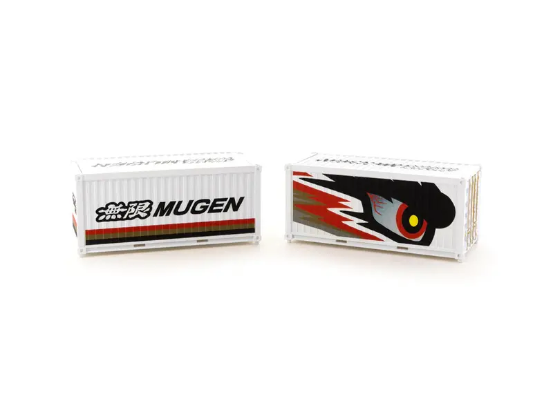 Tarmac Works 1:64 Two Container Set Mugen Edition 1