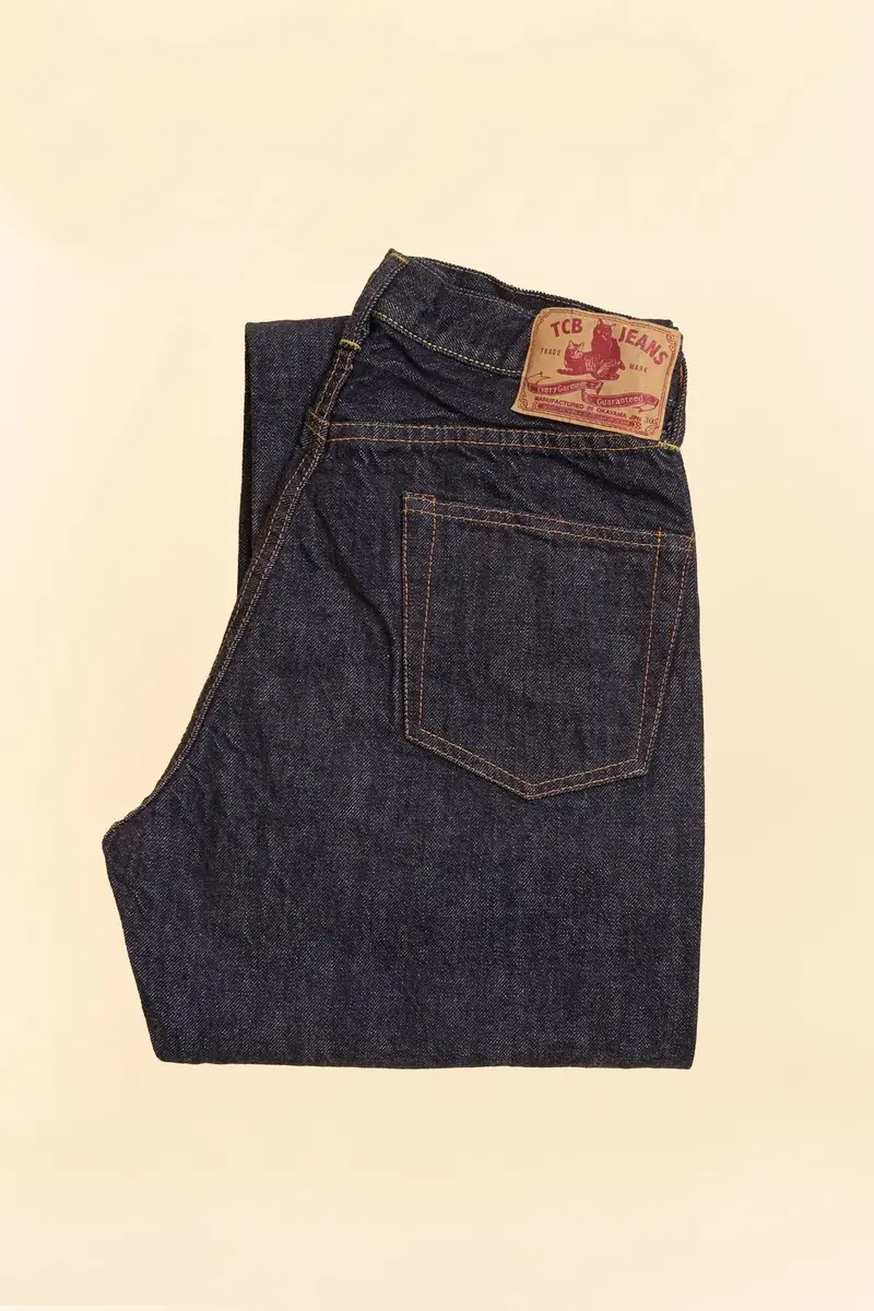 Tcb Jeans 50'S Xx Mid Rise Straight Denim - 13.5Oz 1